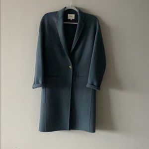 Vince Double Face Wool Blend Coat